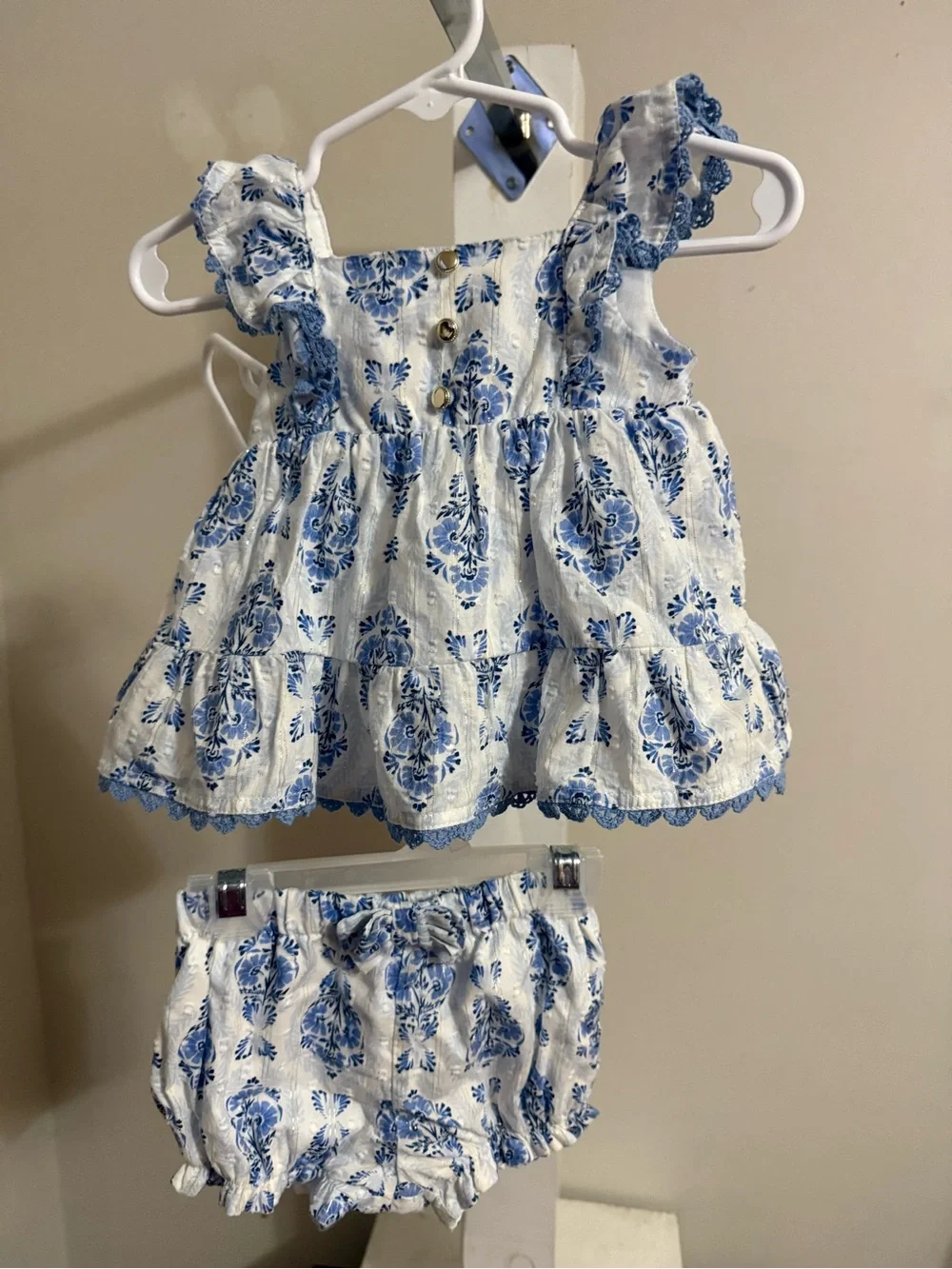 Happily Grey Bloomer Set, Headband, and Shoes